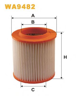 WIX FILTERS wa9482 -  Воздушный фильтр